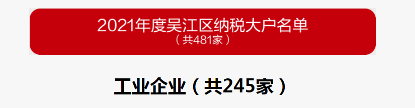 吳江區(qū)百?gòu)?qiáng)企業(yè)、納稅大戶，蒙納驅(qū)動(dòng)榜上有名